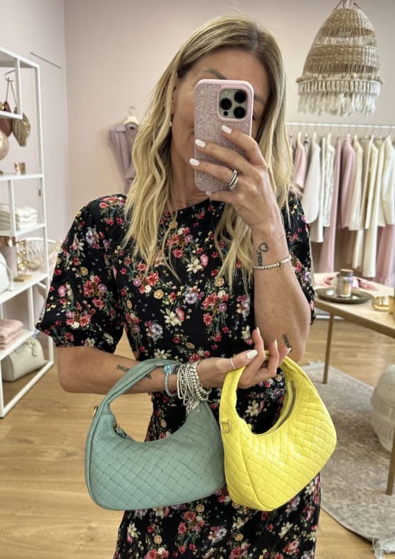 mini borsa mezza luna - immagine 2