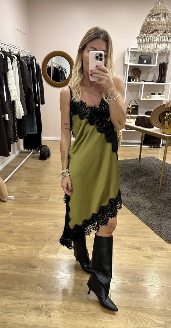 Sottoveste a punta con pizzo haveone - immagine 6