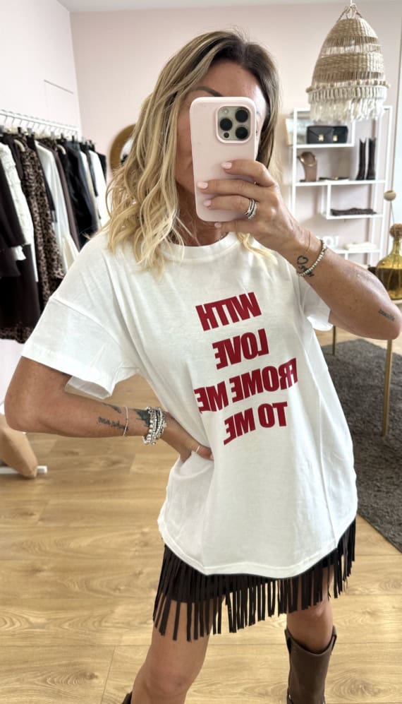 T-shirt with love