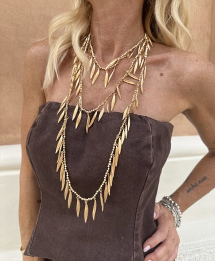 Collana foglioline