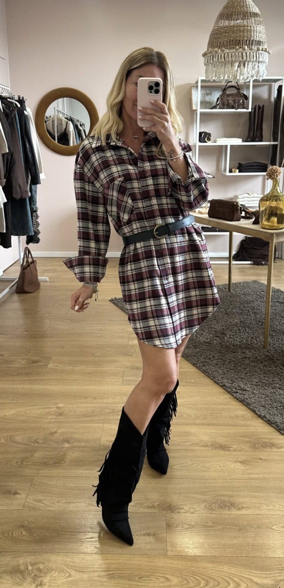 Maxi camicia felpata - immagine 7