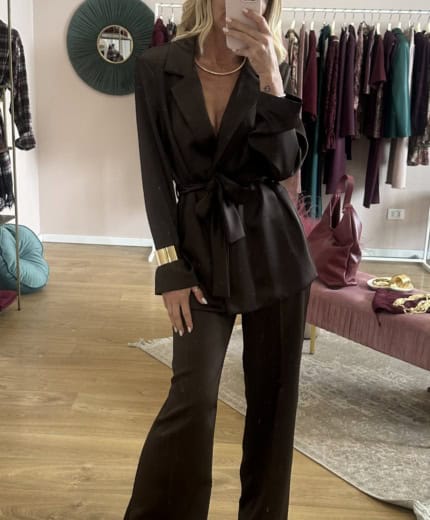Completo in satin