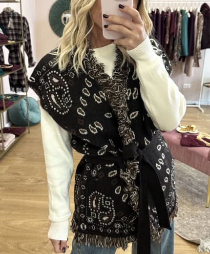 cardigan bandana smanicato haveone