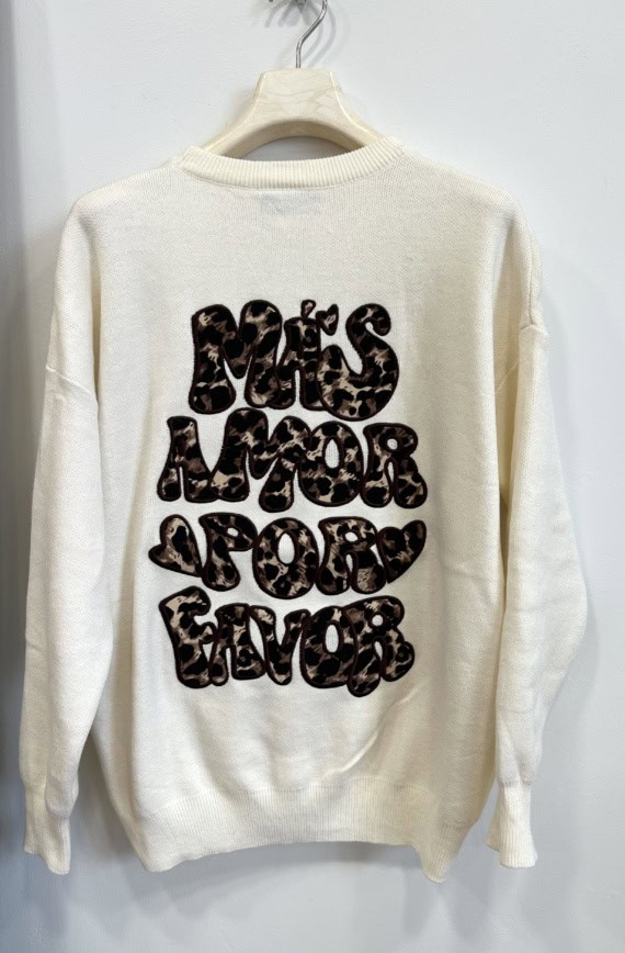 maglione mas amor maculato