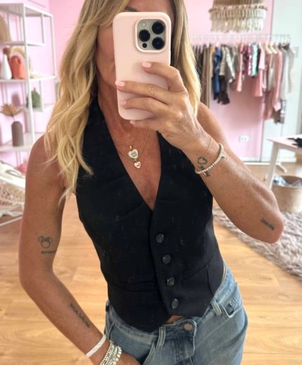 Gilet schiena nuda