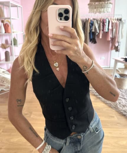 Gilet schiena nuda