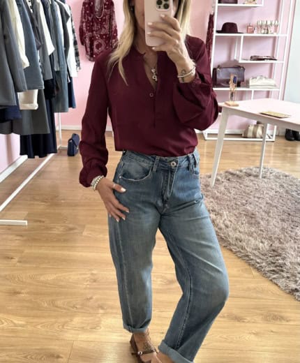 Jeans gamba dritta
