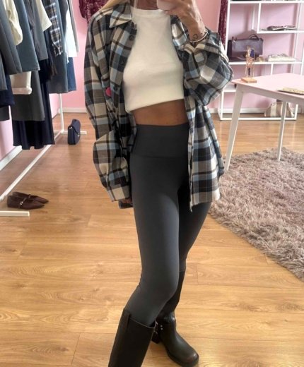 leggings piombo vicolo