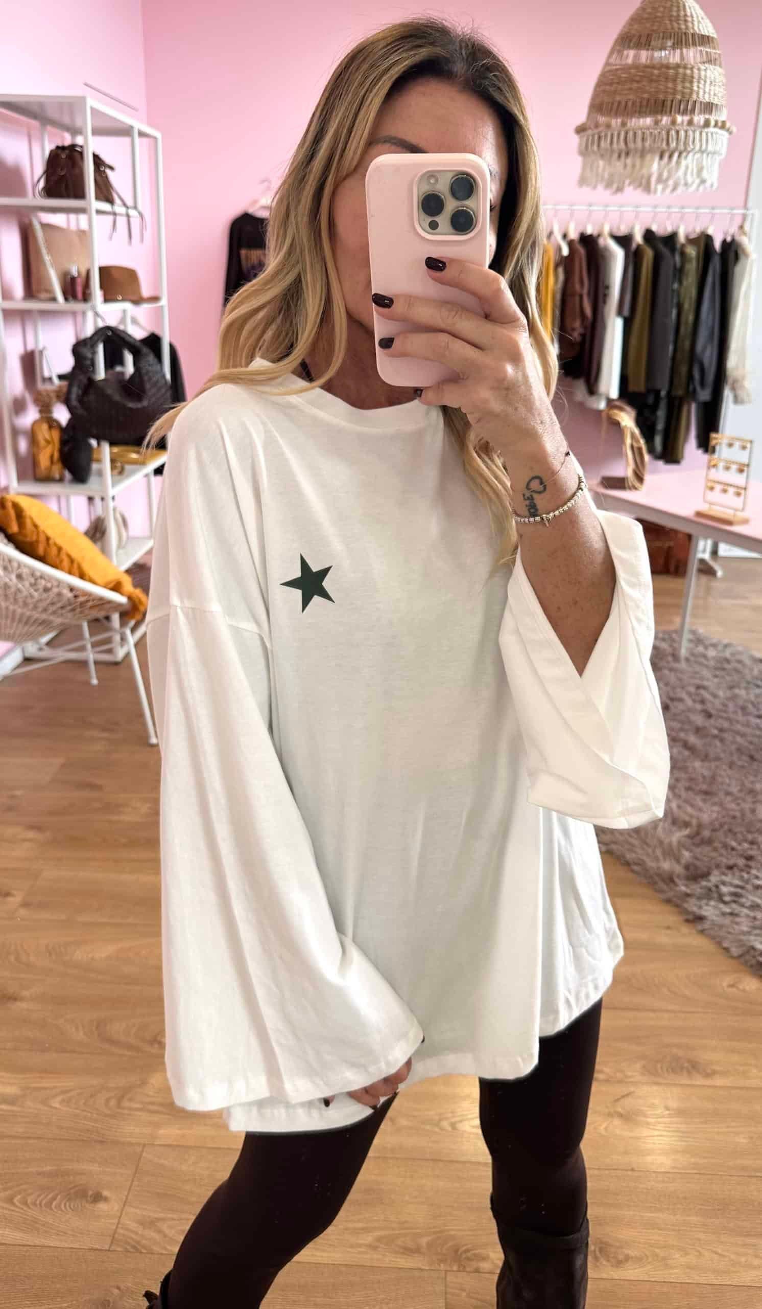 maxi maglia good days stellina vicolo - immagine 4