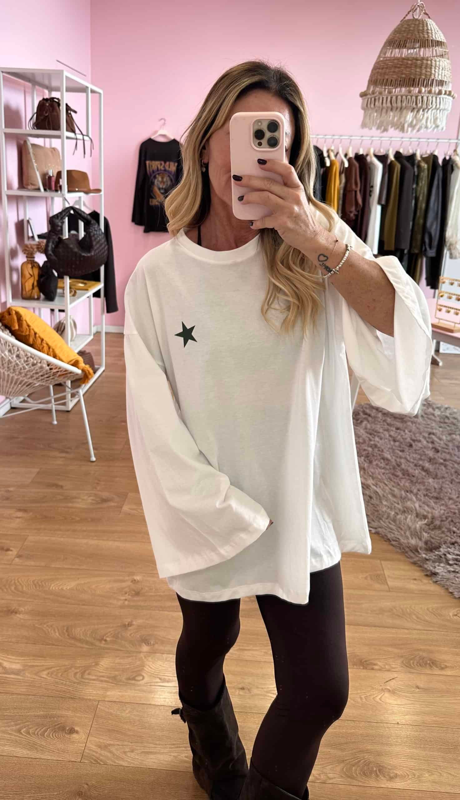 maxi maglia good days stellina vicolo - immagine 7