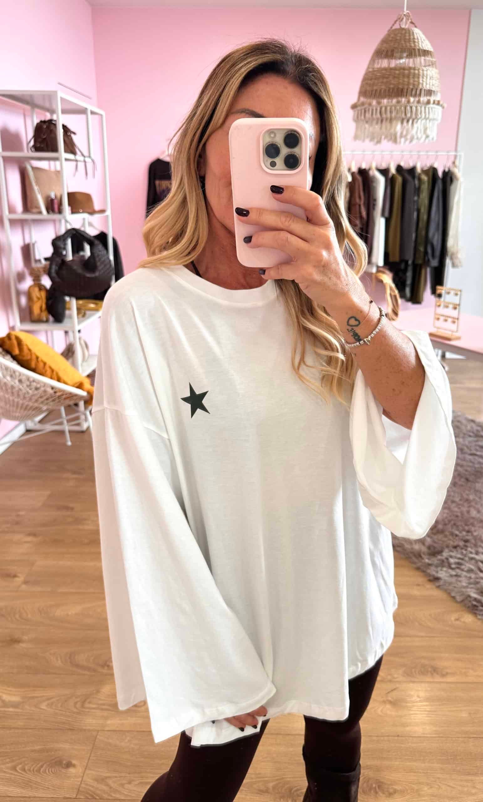 maxi maglia good days stellina vicolo - immagine 2