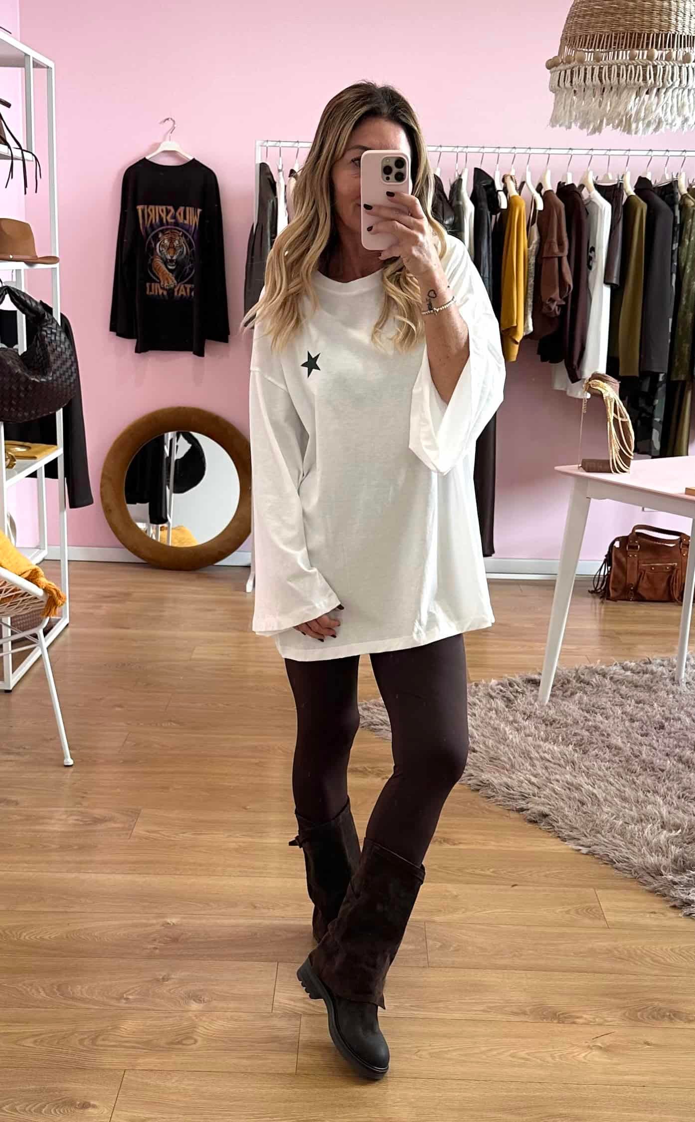 maxi maglia good days stellina vicolo - immagine 5