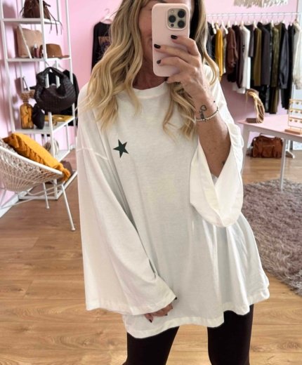 maxi maglia good days stellina vicolo