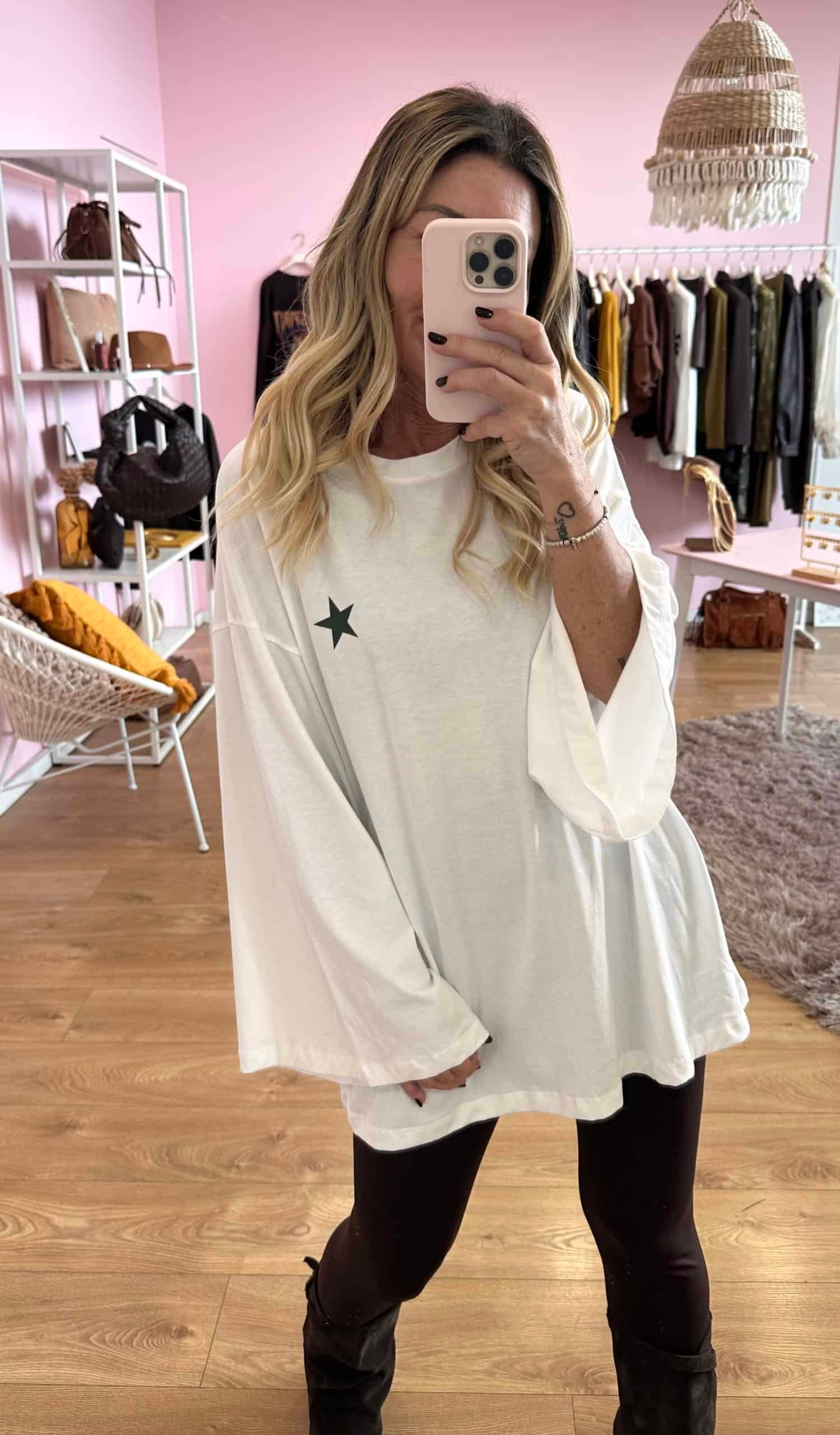 maxi maglia good days stellina vicolo